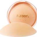 Nipple Covers For Women - Sticky Silicone Pasties Reusable Waterproof Seamless No Show Thin with Travel Box (Small (Fits A-C Cups), 2_peachpuff)