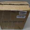 Spacrea Pen Holder Desk Organizer - Desk Organizers and Accessories, Pencil Holder with 10 Compartments and 1 DrawerRose Gold