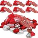 2 x Fruidles Happy Valentine's Milk Chocolate Hearts in Mesh Bag, Creamy Chocolaty Hearts, Holiday Treats, Individually Wrapped, Kosher Certified (6 Mesh Bags) (EXP 04/21/27)