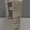 Mayfair Linen 100% Egyptian Cotton Sheets Twin XL Size Bed Set - 3 PC 600 Thread Count Twin XL Sheets Set Egyptian Cotton (Taupe), Soft, Cooling, 16" Deep Pocket Sateen Weave Bedsheet for Dorm Room