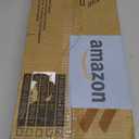 QEEIG Bathroom Floating Shelves for Wall - 15.7" Wall Mounted Shelf Over Toilet Farmhouse Home Decor Display Bookshelf Small 15.7 x 6.7 inch Set of 2, Rustic Brown 