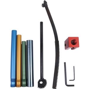 HOLDWELL Motocross & Dirt Bike Motorcycles Compact Tire Changing Tool Kit Mount Tires Without Pinching Tubes Includes 15/17/20/ 25mm Axle Sleeves Works on 16-21 inch Wheels