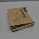 Digital Alarm Clock with 3 USB Charger, SUPERDANNY Desk Charging Station 2 AC Outlets, 6.5ft Cord, Power Strip Surge Protector 1700J, LCD Display, Easy Alarm Setting for Bedroom Dorm Room Hotel, Black