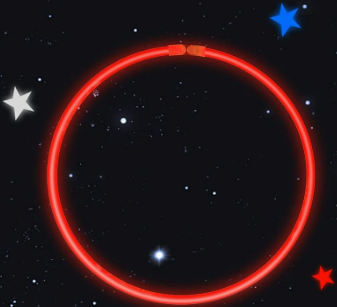 Sotiff 120 Bulk 4th of July Glow Stick 22 Inches Red White  Glow in the Dark Necklace Stick Bracelets with Connectors Accessories