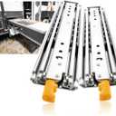 AOLISHENG 1 Pair Heavy Duty Drawer Slides with Lock 12 14 16 18 20 22 24 26 28 30 32 34 36 38 40 Inch 100 lb Load Capacity Side Mount Full Extension Ball Bearing Cabinet Locking Rail Tool Box Runner, 30 Inch
