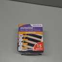 Outdoor Stair Treads for Wooden Steps Non Slip,KOOTETA 15 Pack 6" x 30"Anti Slip Tape for Stairs,Waterproof Weather Resistant Grip Tape,80-Grit High Traction Adhesive Non Slip Stair Treads,Black