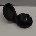 MoKo Storage Box Compatible with Apple Watch Series 11/10/9/8/7/6/5/4/3/2/1/SE3/SE2/SE, Portable Protective Travel Case for AirPods Pro 2/1/AirPods 3/2/1 Charging Case Holder Dock,Black