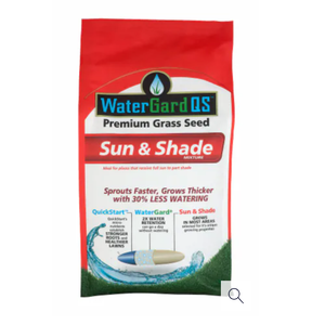 Mountain View Seeds WaterGard Sun and Shade Premium Grass Seed Mixture