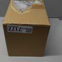 Youeon Square Acrylic Donation Box with Lock, 7 x 7 x 18 in Clear Suggestion Box with Slot and Lock, Ballot Tin with Sign Holder for Tip, Comment, Voting, Charity, Fundraising