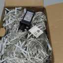 Icicle lights Outdoor - 66ft Christmas Lights with 640LED 120 Drops 8 Modes, Plug in Curtain String Lights Waterproof for Holiday Wedding Party Home Garden Bedroom Indoor Outdoor Decoration,Cool White