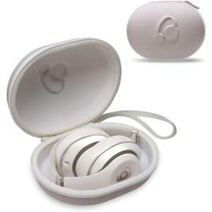 Headphones Carrying Case, Khaki | Compatible with Beats Studio Pro, Solo 4, Studio 3, Solo 3, Solo 2 Over-Ear Headphones