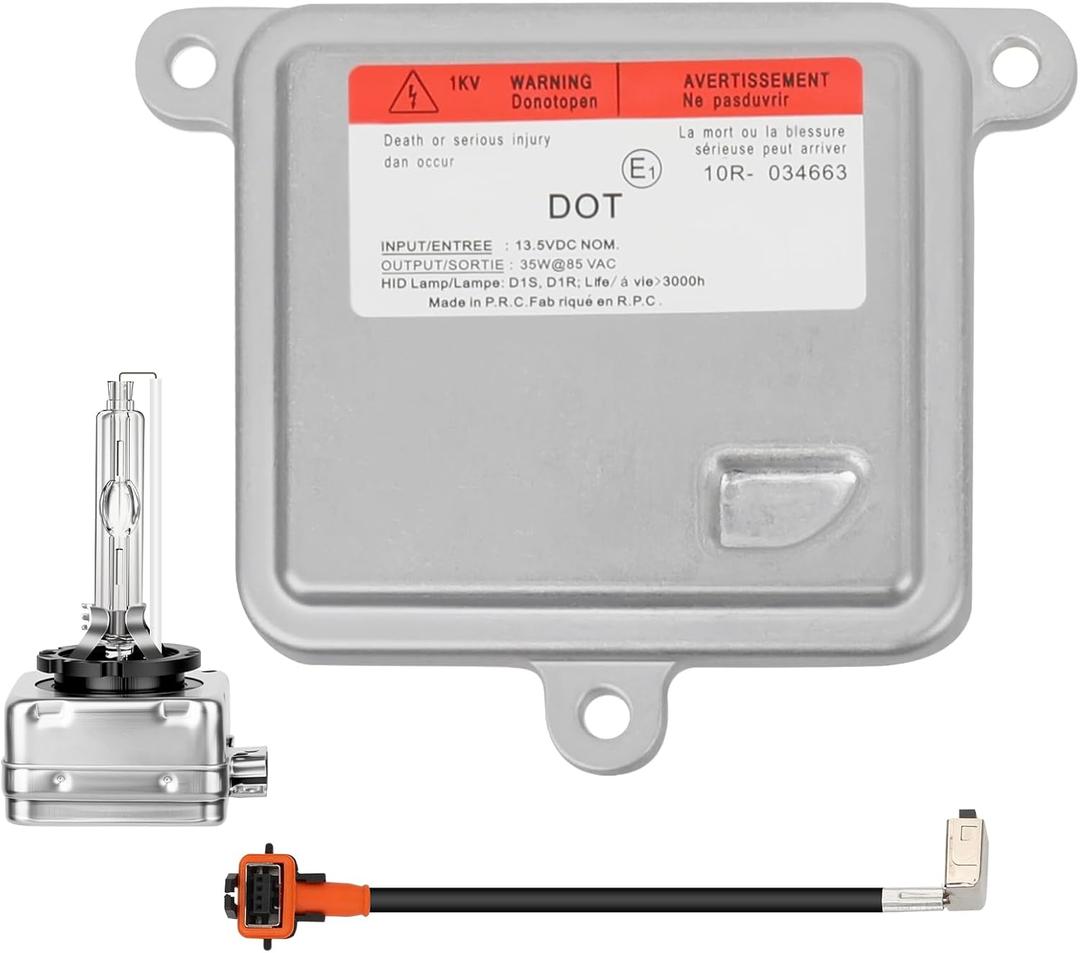 13587843 HID Headlight Ballast w/Igniter & D3S Bulb for Chevy Blazer Impala Malibu Suburban Tahoe for Cadillac Escalade Yukon 2014-2020 Xenon Headlight Ballast Module Control Unit 13503432, 20928264 13587843 HID Headlight Ballast w/Igniter & D3S Bulb for Chevy Blazer Impala Malibu Suburban Tahoe for Cadillac Escalade Yukon 2014-2020 Xenon Headlight Ballast Module Control Unit 13503432, 20928264