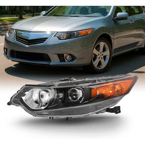 AKKON - [HID Type] Headlight For Acura TSX 2009-2014 HID Xenon Driver Left Side 2010 2011 2012 2013 09 14 Replacement