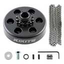 KIKITE Go Kart Clutch 3/4" Bore 12 Tooth,Centrifugal Clutch 12T with #35 Chain for Go Karts Minibike Compatible with Honda Kart Engines，Predator 212 Centrifugal Clutch