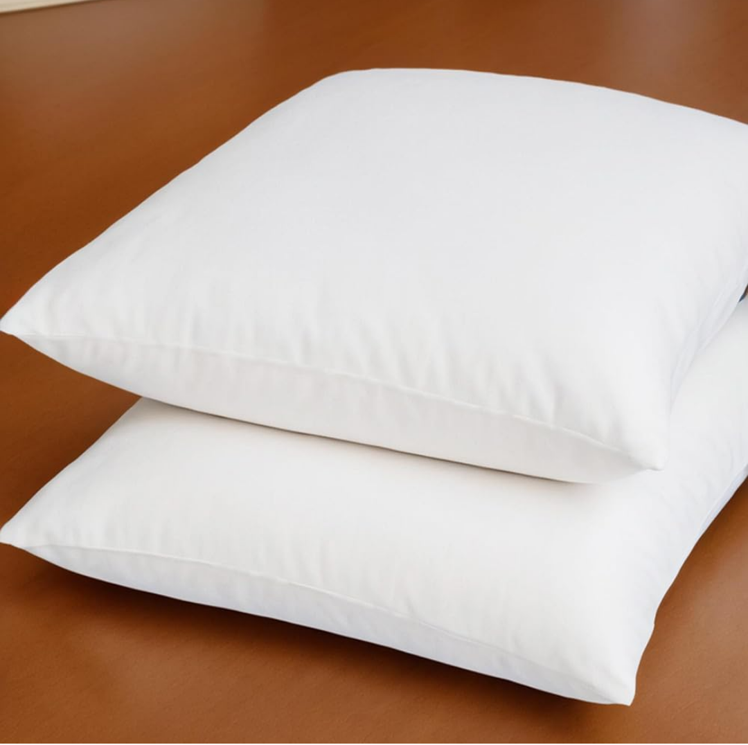 18 x 18 Inches Throw Pillow Inserts Set of 3 Decorative Down Alternative Pillow Filler for Cushion Covers