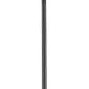 Globe Electric Harrow 1-Light Pendant, Gold Accent Socket, Shade 60312, 59.6", Matte Black with Clear Glass, Bulb Not Included