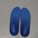 Plantar Fasciitis Feet Insoles Arch Supports Orthotics Inserts Relieve Flat Feet, High Arch (Mens 5-5 1/2 | Womens 7-7 1/2) (New Blue)