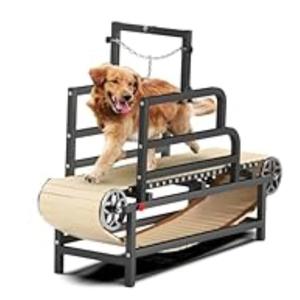 Dog Treadmill Dog Pacer for Large Medium Dogs, Dog Running Machine Exercise Equipment Pet Treadmill for Indoor Home, Up to 220 lb