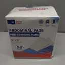 GauzeCare Sterile Abdominal- ABD Combine Pads| 50-Pack, 5 x 9 Inches| Extra Absorbent & Thick, Individually Wrapped Wound Dressing, First Aid Pads| Surgical-Grade, Nonstick- for Heavy Leakage, Post Op