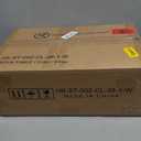 Furologee 38in Console Table with 3 Drawers, Small Sofa Table with Lights and Power Outlets, Hallway Tables with 3-Tier Shelves, White Narrow Console Table for Entryway, Living Room, Couch, Foyer