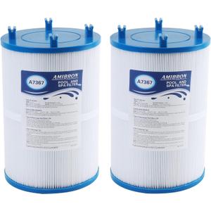 C-7367 Dimension One Spa Filter, Compatible with PD075-2000, Dimension One 1561-00, FC-3059, 70759, Replaces XLS-7005, Aladdin 17541, Baleen AK-60035, 75 sqft Hot Tub Filter 2 Pack