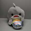 Snackles Series 2 16-inch by ZURU Cuddly Squishy Comfort 16-inch Plush with Licensed Snack Brand Accessory (Shark&Sonic Burger)
