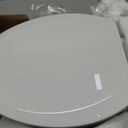 Raised Toilet Seat 3 Inch for Standard Elongated Toilets 1819 Inch Bowl Length, Not Compatible with Round or One-Piece Toilets, Slow-Close Lid, Non-Slip Stable Design, 772 lb Capacity
