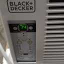 BLACK+DECKER Window Air Conditioner 14300 BTU, AC Window Unit Cools Up to 700 Square Feet, Window AC Unit with Remote Control, 3 Cooling Speeds and Fan Only Function, BD145WT6, White