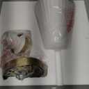 Gold Wall Sconce, HWH Single Wall Light Fixture Brushed Gold Wall Lamp with Frosted Milk White Striped Glass Shade, Modern Indoor Wall Sconce for Kitchen Bedroom Schoolhouse, 5HZG97B BG 1 Light