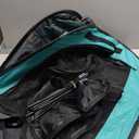 Paw Ballet Foldable Pet Kitten Playpen, Waterproof Portable Dog Cat Playpen Kennel Tent for Small Cat Dog, Retractable Shade Cover with Free Carrying Case, Indoor Outdoor Use for Small Animals, (Black Teal)