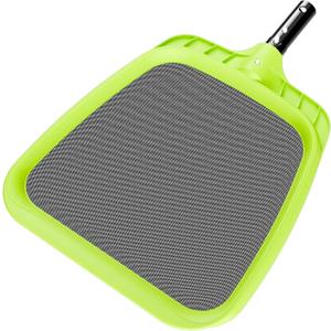 Sepetrel Pool Skimmer Net - Professional Heavy Duty Reinforced Frame Nylon Flat Leaf Rake Net, for Spa Pond Swimming Pool, Cleaning Supplies and Accessories