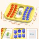 D-FantiX Pop Sensory Fidget Toys for Kids, Math Dice Educational Learning Activity, Portable Travel Board Game, Interactive Family Nights Party Fun for Adults & Kids, Ideal for Classroom & Road Trips