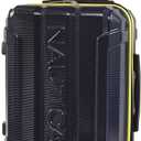 Nautica Maker Hardside Spinner Luggage, lightweight, Navy/Yellow, Carry-On 21-Inch