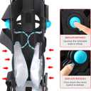 Tall Walker Fracture Boot Inflatable Walking Boot Air Cam Walker Brace Orthopaedic Boot for Sprained Ankle, Foot Pain Recovery, Calf Fracture, Broken Foot, Achilles Tendonitis (L)