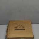 MOMEEMO Amber Glass Soap Dispenser Set Comes with Stainless Steel Pumps, Instant Dry Tray, and Dish Scrub Brush, Suitable for Soap Dispenser for Kitchen Sink. (Amber)