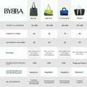 BYBBA The Big Sur Eco-Friendly, Foldaway, Drawstring Shopping Bag - Stylish, Lightweight, Reusable Tote for Every Occasion