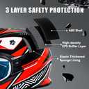 TRIANGLE Adult Dirt Bike Helmet Full Face Motocross Helmets DOT Certified | Motorcycle Helmets with Adjustable Goggles & Gloves for Men & Women - DOT/FMVSS-218 Certified for Off-Road ATV BMX UTV M