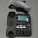 AT&T CL2940 Corded Phone with Speakerphone, Extra-Large Tilt Display/Buttons, Caller ID/Call Waiting and Audio Assist, Black (Pack of 1)