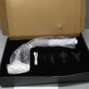 Massage Gun with Extended Handle, Upgraded U-Shaped Back Massager, Reaches Hard-to-Access Muscles, 4 Massage Heads & 4 Speed Levels, Body Massager for Back, Waist, Neck, Shoulder, Leg, White