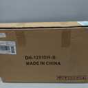 Plant Stand - Indoor/Outdoor Extra-Sturdy Aluminum Plant Stand  Ideal for Patios, Gardens, Living Room Decoration (Black)