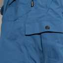 Mens One Piece Ski Suit Snowsuits Colorful Snowboard Jumpsuits Waterproof Hooded Warm Jackets Outdoor Winter (Medium, Blue)