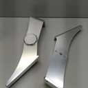 Boat Armrest Pivot, Aluminum Alloy Boat Pivot Flip Up Armrest Set Boat Seat Armrest, 60 Degrees Adjustable, Foldable Boat Hinge for Marine Yacht, Left and Right