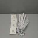 PEIDUO Christmas Decorations for Home, 2FT Christmas Tree with LED Lights, Warm White Lights, Fairy Light Spirit Tree for Room Inside Fireplace Decor, Battery Powered, Timer (4PK)