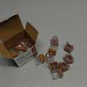 Chair Leg Floor Protectors Square Chair Leg Protectors for Hardwood Floors Silicone Caps Felt Strengthen Bottom Protection Anti-Scratch Reduce Noise 16 Pack Clear Square M Fit:13/16" to 1" (20-26mm)