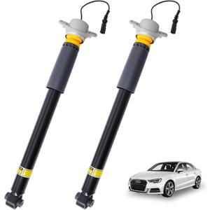 2PCS Rear w/Magnetic Shock Strut Assembly Fit for 2015-2022 Audi A3 S3 RS3, Fit for 2016-2022 TT TTS TTRS Quattro Replace 8V0513021Q 8V0513021R