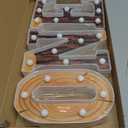 One Happy Camper Birthday Decorations,First 1st Birthday Decorations Boy,Baby Boy One Year Old Light Up Sign for Centerpieces Table Backdrop Decor