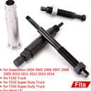 65700 Broken Spark Plug Remover Tool Kit Remove Extractor Compatible with Ford Triton 3 Valve Engines 5.4L