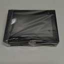 Frebeauty Rings/ Earring Organizer Tray with Clear Lid, 7 Slots Ring Box Velvet Ring Holder Drawer Insert Jewelry Storage Box Jewelry Display Case Jewelry Box Gift for Women and Girls(Black, 7 Slots)