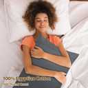 100% Egyptian Cotton Pillow Cases Set of 2, King Size 400 Thread Count Cooling Pillowcases, Soft and Breathable Pillow Covers with Envelope Closure, 20x36 Inches (King, Dark Grey)