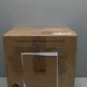 IRIS USA Dog Food Storage Container, 30 lbs & 11 lbs Combo, Cat Food Storage Container, Dog Treat Container, Airtight, Stackable, 2-Cup Scoop, Wheels, Easy Mobility, Black